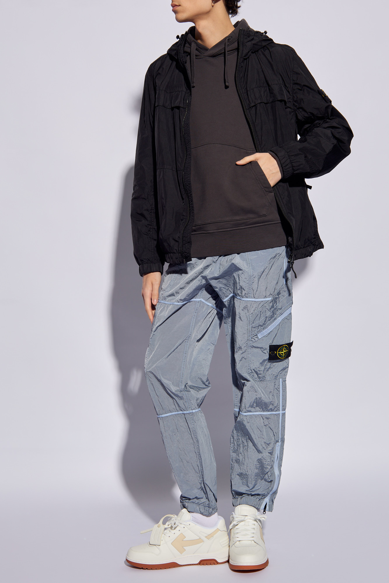 Stone island hot sale windbreaker pants